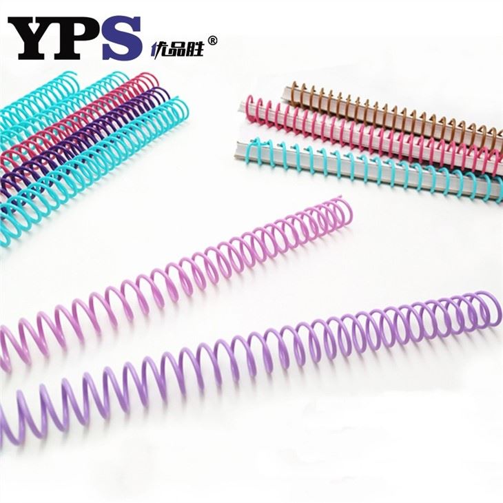 Lavender Plastic Single Spiral