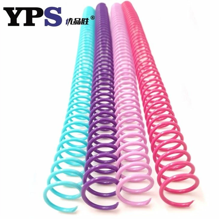 Lavender Plastic Spiral Coil