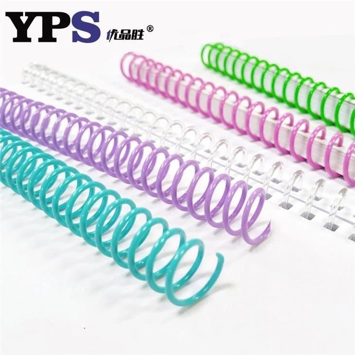 Lavender PET Plastic Single Coil