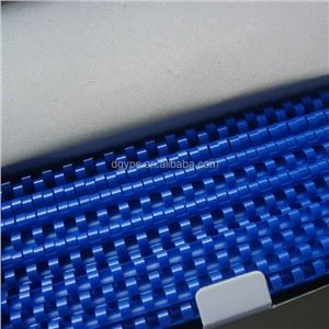 12 mm (1/2") 21 ringar plastspiralbindningskam